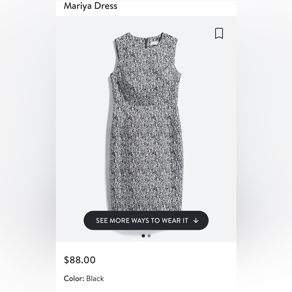 Calvin Klein Mariya Dress Sz 0